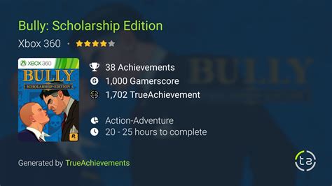 bully rewards|PERFECTIONIST achievement in Bully: Scholarship Edition.